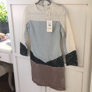 Candela, New with Tags-diamond lace pattern